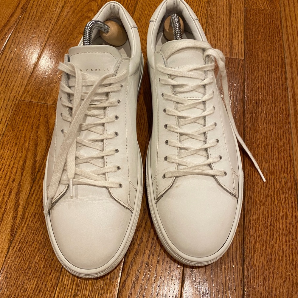 Oliver Cabell Men’s White Dress Sneakers